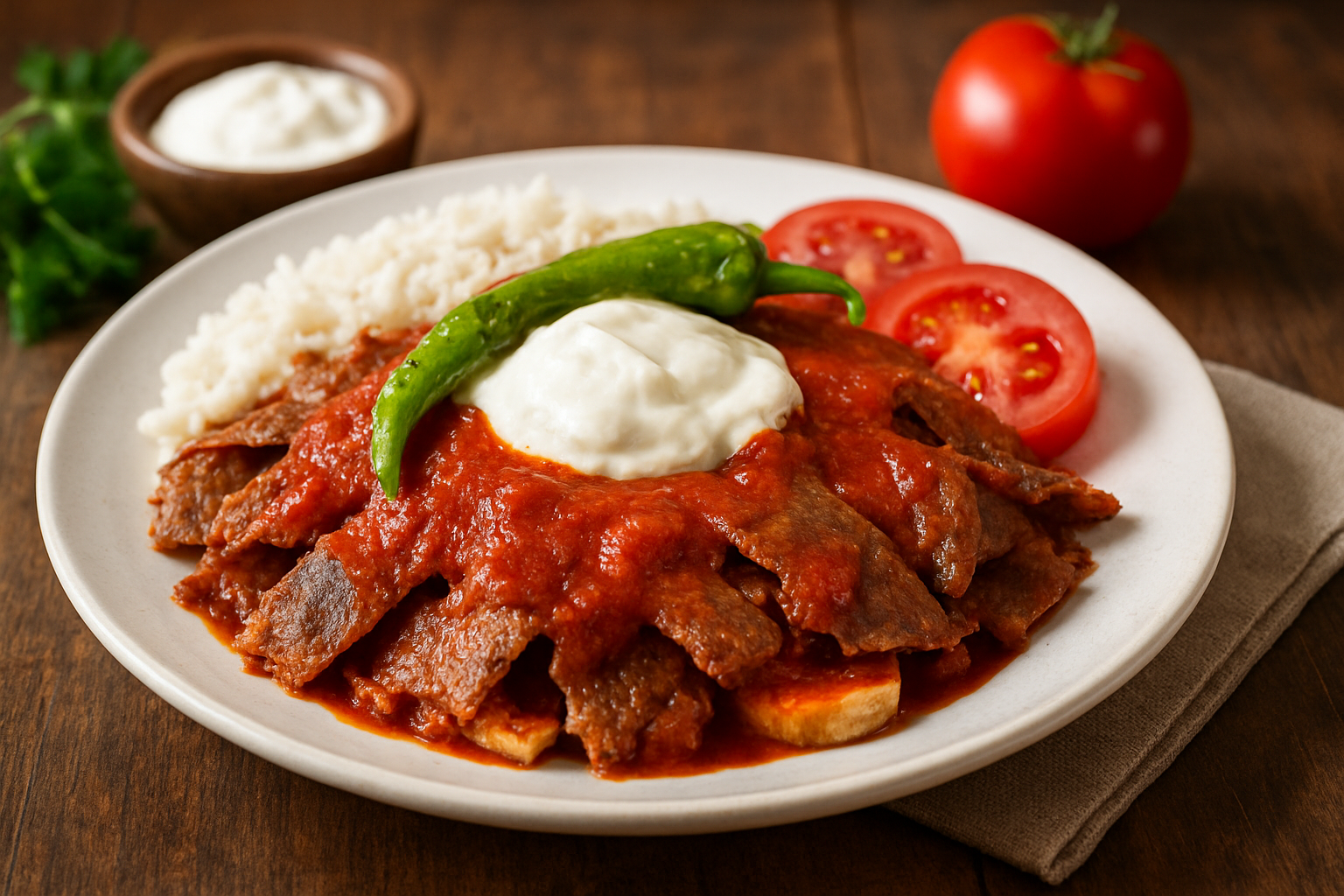 Tam Kıvamında Ev Yapımı İskender Kebabı Tarifi